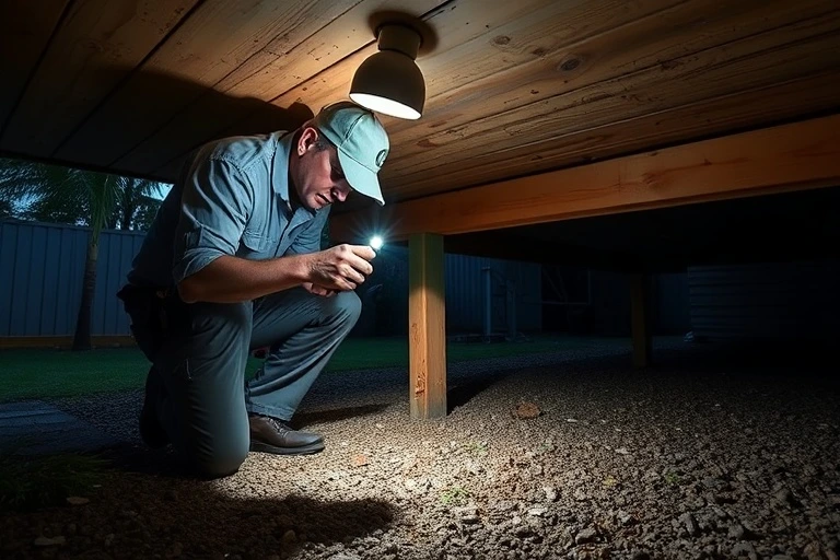 Under Deck Possum Removal Berwick